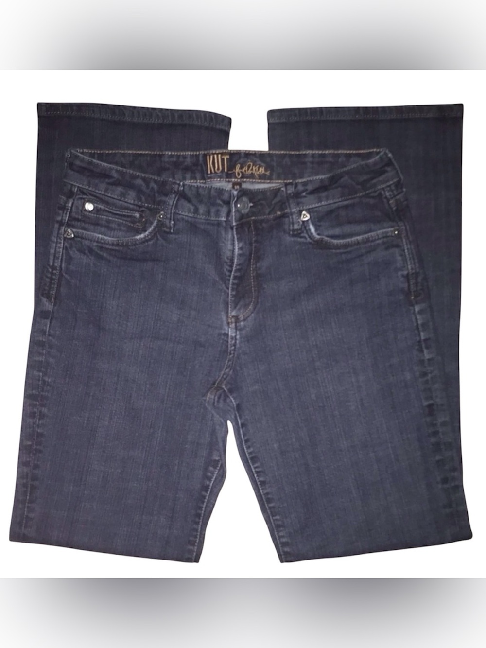 Kut from the Kloth Women's Boot Cut Jeans - Dark Blue